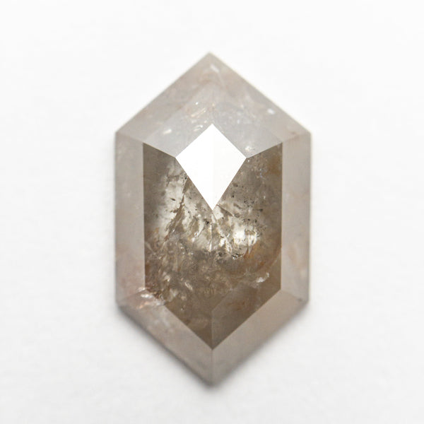 2.90ct 13.35x7.90x3.46mm Hexagon Rosecut 19610-08