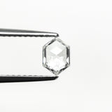 0.50ct 6.28x4.33x2.12mm SI1 G Hexagon Rosecut 19644-04