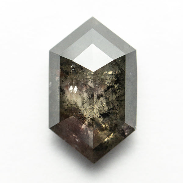 3.91ct 12.98x7.80x4.29mm Hexagon Rosecut 19742-10