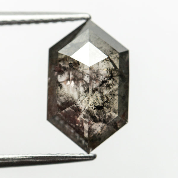 3.91ct 12.98x7.80x4.29mm Hexagon Rosecut 19742-10