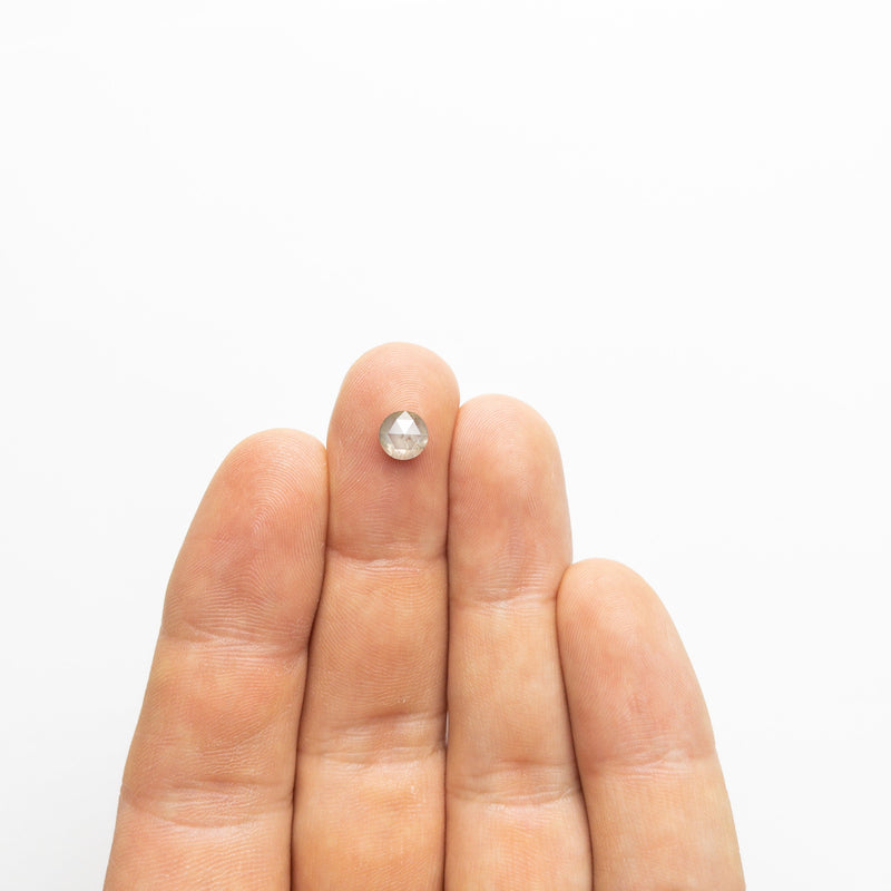 0.89ct 6.09x6.12x2.77mm Round Rosecut 19747-09