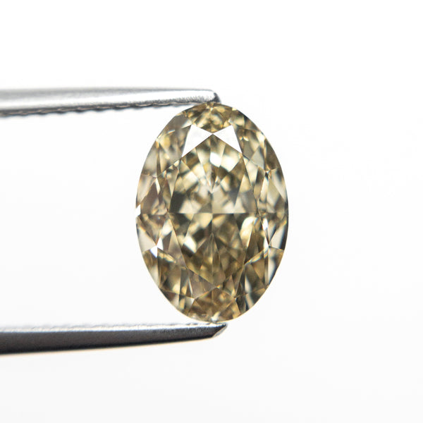 2.13ct 9.31x6.51x4.36mm VS2 C5 Oval Brilliant 19810-02