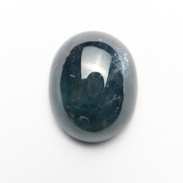 3.58ct 10.16x8.15x4.34mm Oval Cabochon Cut Sapphire 19822-01