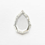 0.91ct 8.79x6.50x1.59mm VS2 K Geo Pear Portrait Cut 19854-10