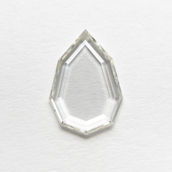 1.04ct 10.76x7.42x1.35mm SI2 K Geo Pear Portrait Cut 19854-12