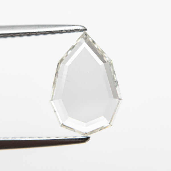 1.04ct 10.76x7.42x1.35mm SI2 K Geo Pear Portrait Cut 19854-12