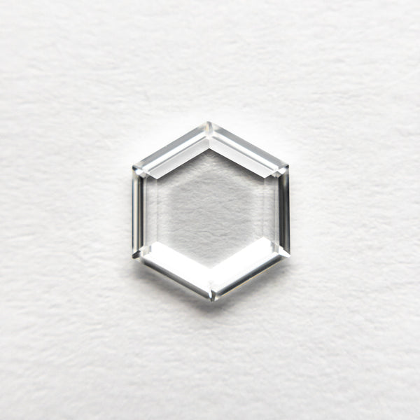 1.01ct 7.95x6.92x1.69mm VS2 G Hexagon Portrait Cut 19854-35