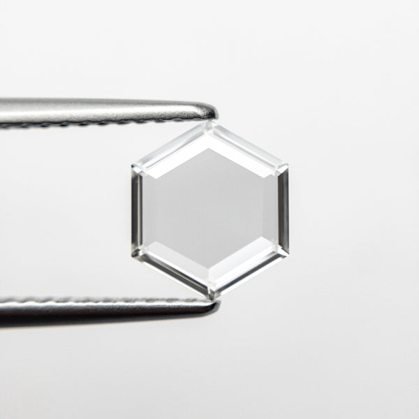 1.01ct 7.95x6.92x1.69mm VS2 G Hexagon Portrait Cut 19854-35