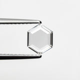 0.70ct 7.24x5.81x1.64mm VS1 E Hexagon Portrait Cut 19854-40