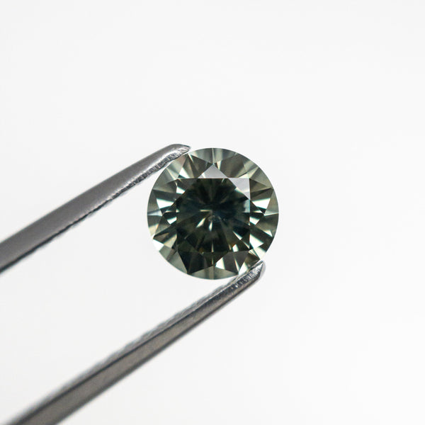 0.75ct 5.53x5.51x3.52mm Round Brilliant Sapphire 19867-01