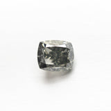 1.00ct 5.75x4.87x3.79mm Fancy Grey Cushion Brilliant 19913-21