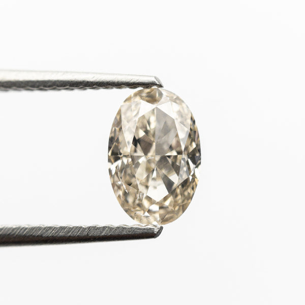 1.02ct 7.41x4.95x3.38mm SI2 C3 Oval Brilliant 19915-05