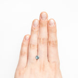 0.73ct 5.58x5.54x3.42mm Round Brilliant Sapphire 19942-37