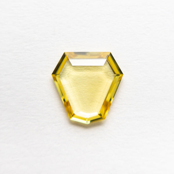 0.97ct 7.50x7.51x1.58mm Shield Portrait Cut Sapphire 19982-01