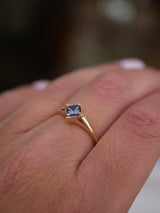 June Alexandrite Signet Ring