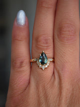 Parti Sapphire Clementine Ring