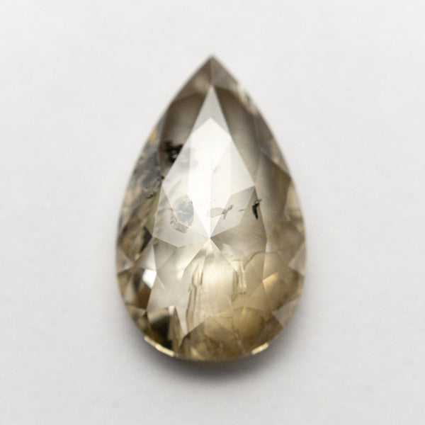 2.89ct 12.31x7.55x3.68mm Pear Rosecut 20016-01
