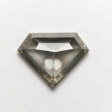1.70ct 8.32x10.80x3.20mm Shield Rosecut 20019-07