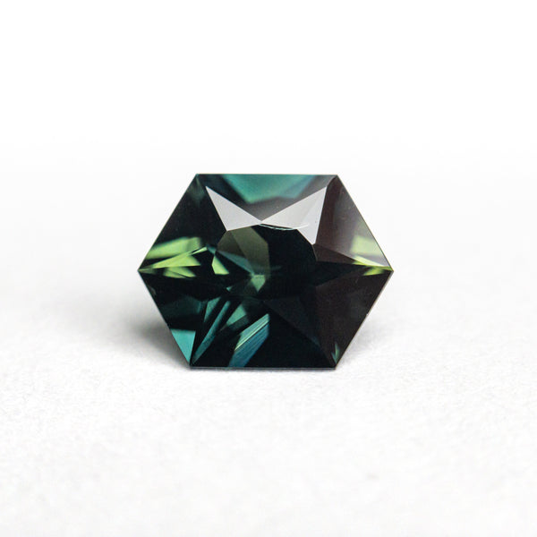 1.28ct 7.90x6.15x3.97mm Hexagon Brilliant Sapphire 20031-05