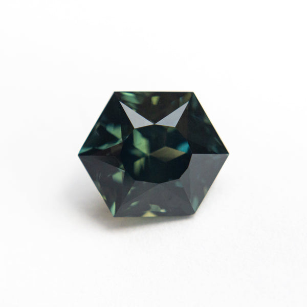 2.74ct 8.99x7.44x5.75mm Hexagon Brilliant Sapphire 20033-05