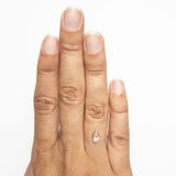 0.64ct 7.84x4.04x2.78mm Marquise Rosecut Sapphire 20089-01