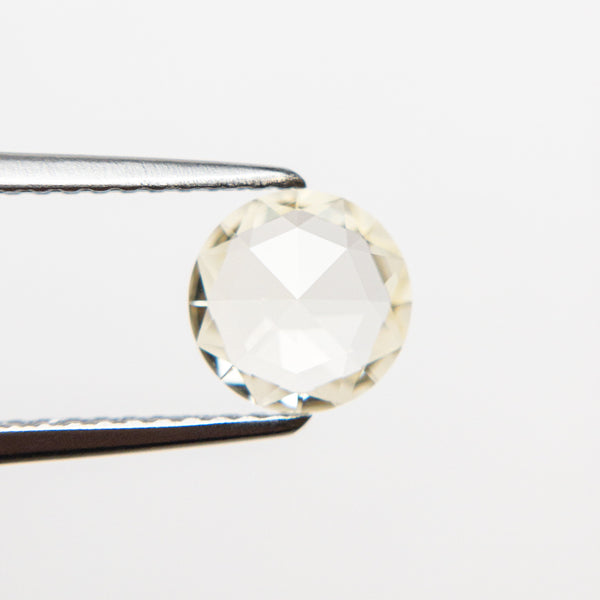 1.04ct 6.81x6.80x2.67mm Round Rosecut Sapphire 20114-01