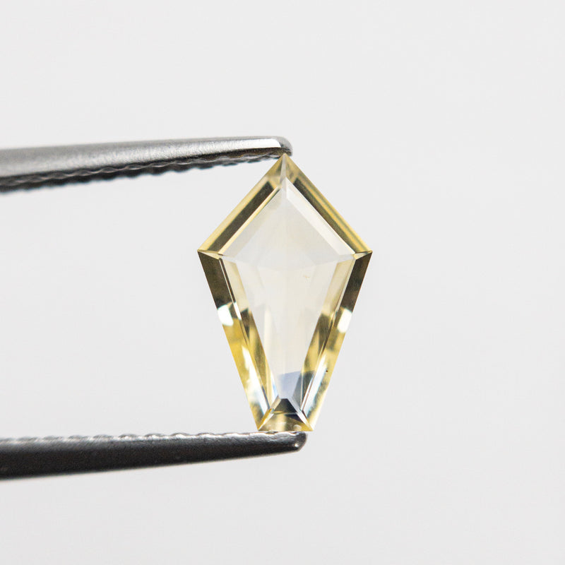 0.73ct 9.27x5.82x2.09mm Shield Double Cut Sapphire 20172-01