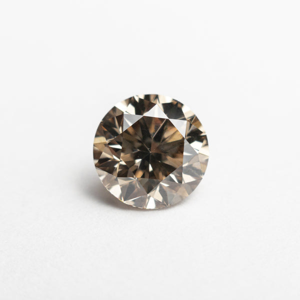 1.50ct 7.11x7.07x4.69mm VS1 Champagne Round Brilliant 20233-01