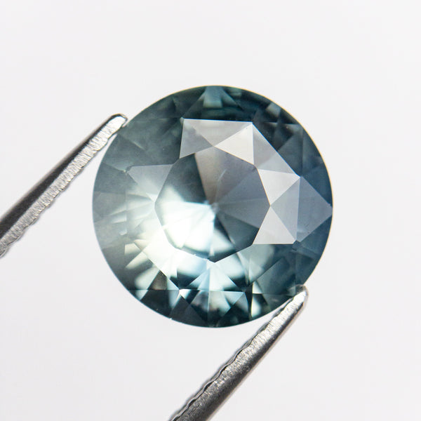 3.06ct 9.34x9.18x4.92mm Round Brilliant Sapphire 20682-01