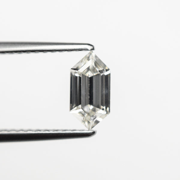 0.71ct 8.09x4.13x2.80mm VS2 J Hexagon Step Cut 20729-02