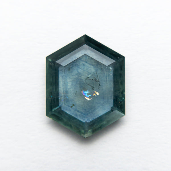 2.46ct 10.84x8.23x2.51mm Hexagon Portrait Cut Sapphire 20843-01