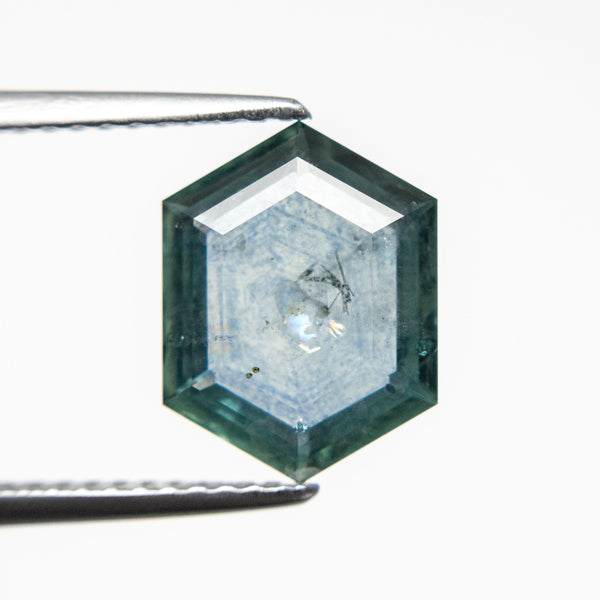 2.46ct 10.84x8.23x2.51mm Hexagon Portrait Cut Sapphire 20843-01