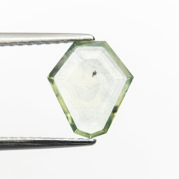 1.08ct 9.00x8.03x1.67mm Geometric Portrait Cut Sapphire 20878-01