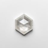 0.99ct 6.97x5.98x2.92mm Hexagon Rosecut 20901-17