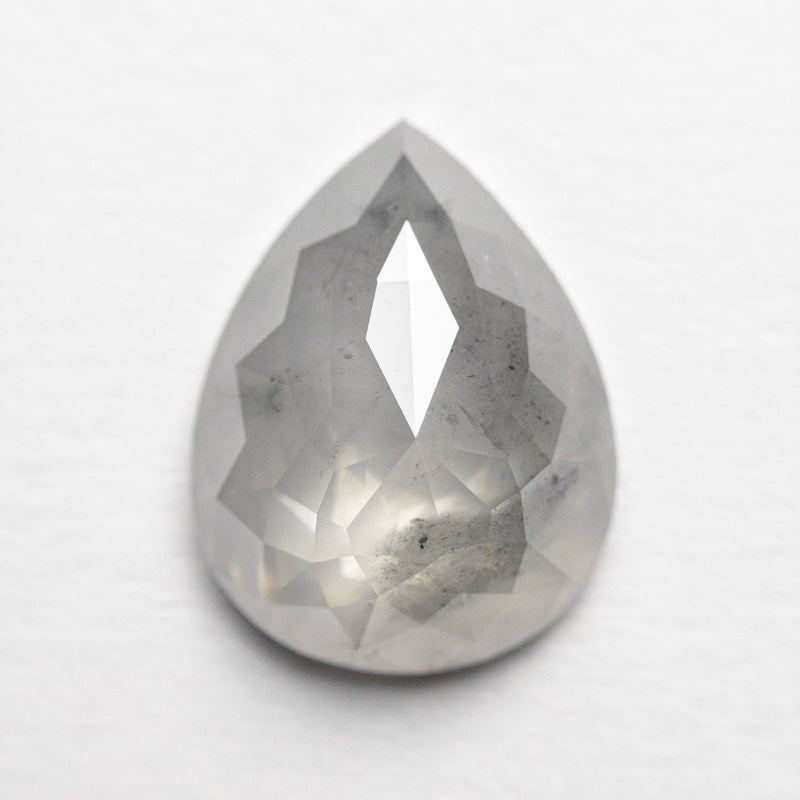 3.41ct 12.12x9.29x4.12mm Pear Rosecut 20901-19