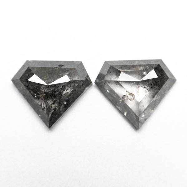 1.31cttw 2pc 5.89x6.95x2.22mm 5.95x7.03x2.30mm Shield Rosecut Matching Pair 20951-15