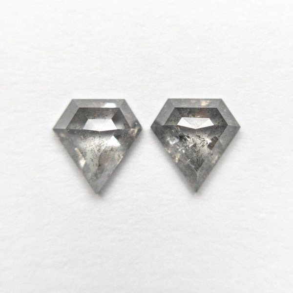 1.01cttw 2pc 6.05x5.73x2.24mm 5.98x5.74x2.32mm Shield Rosecut Matching Pair 20951-17