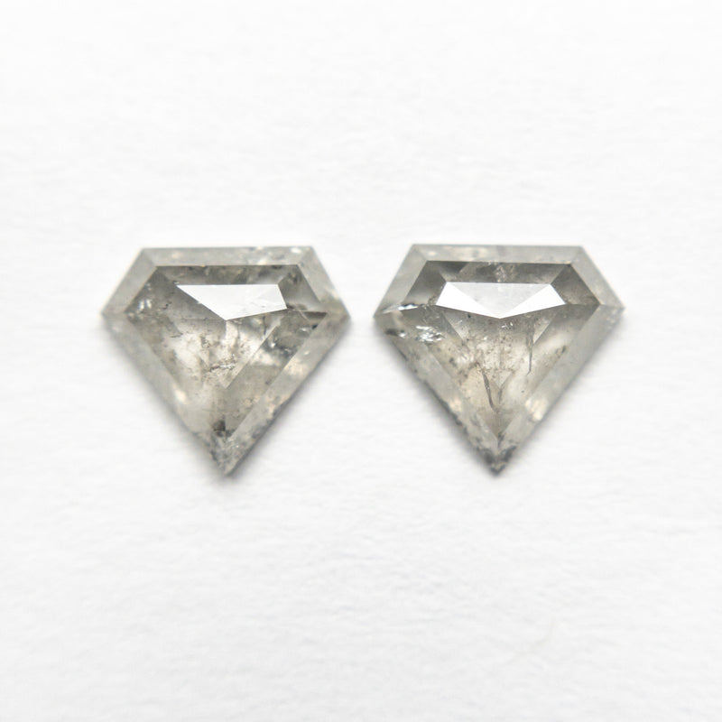 1.17cttw 2pc 5.95x6.47x2.20mm 5.96x6.52x2.19mm Shield Rosecut Matching Pair 20951-29