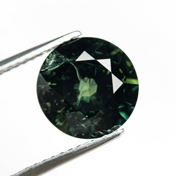 3.99ct 9.63x9.56x5.85mm Round Brilliant Sapphire 20993-01