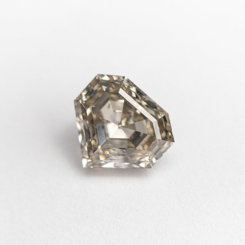 1.58ct 7.04x7.49x4.09mm I1 Shield Step Cut 19163-34 🇨🇦 - Misfit Diamonds