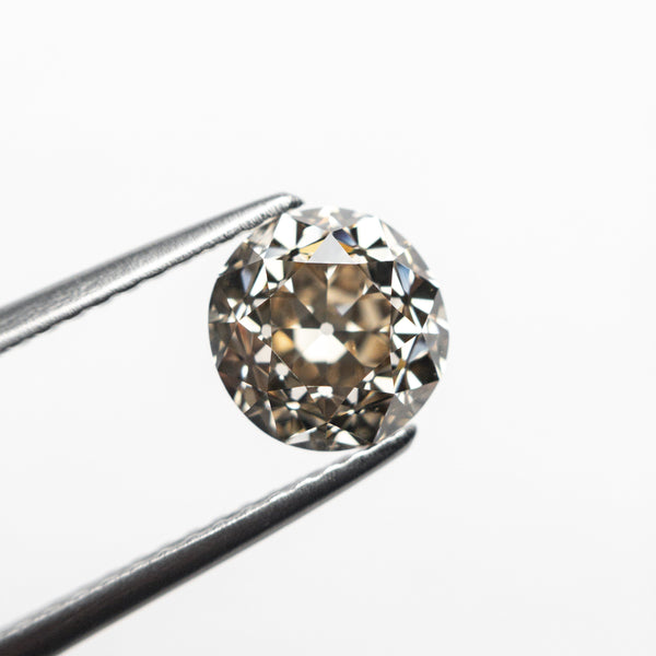 1.52ct 6.84x6.64x4.90mm VS2 C4 Modern Antique Old European Cut 21022-01