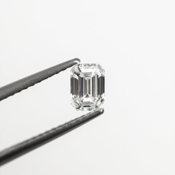0.54ct 5.35x3.83x2.68mm GIA VVS2 D Cut Corner Rectangle Step Cut 21161-01