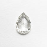 0.70ct 8.06x5.74x1.83mm I1 I Pear Rosecut 🇨🇦 21480-01