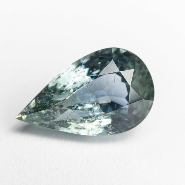 4.35ct 12.71x7.70x5.96mm Pear Brilliant Cut Sapphire 21582-01