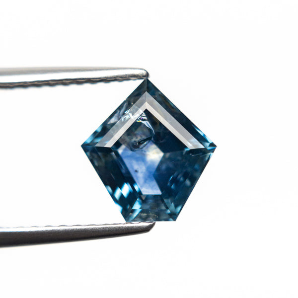 2.13ct 8.64x8.25x4.36mm Pentagon Step Cut Sapphire 21592-05