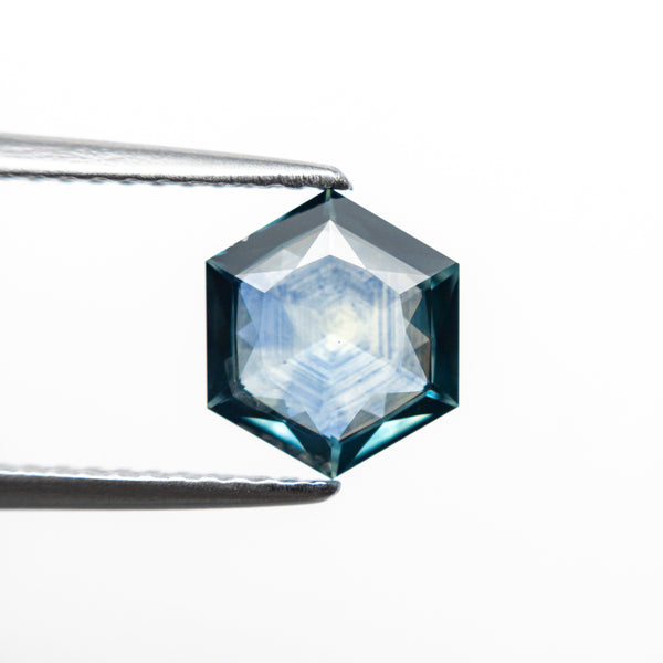 1.35ct 8.06x6.93x2.68mm Hexagon Double Cut Sapphire 21592-12