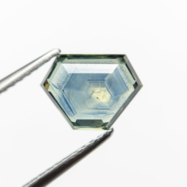 2.09ct 9.21x6.72x3.05mm Shield Portrait Cut Sapphire 21603-06