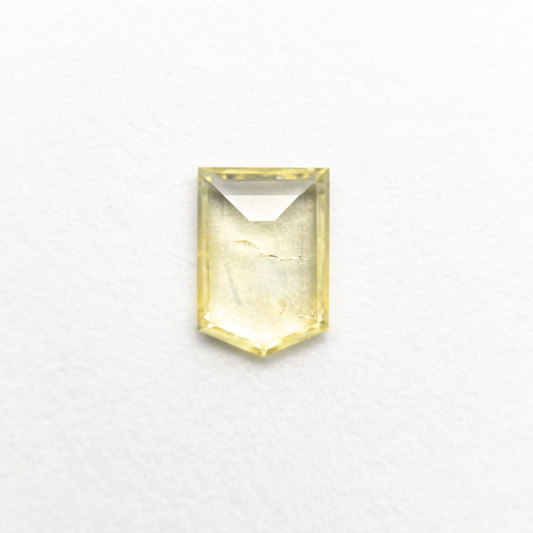 0.40ct 5.91x3.89x1.49mm Shield Rosecut Sapphire 21603-13