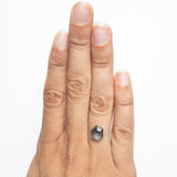 2.82ct 9.69x7.63x3.49mm Hexagon Rosecut Sapphire 21603-23