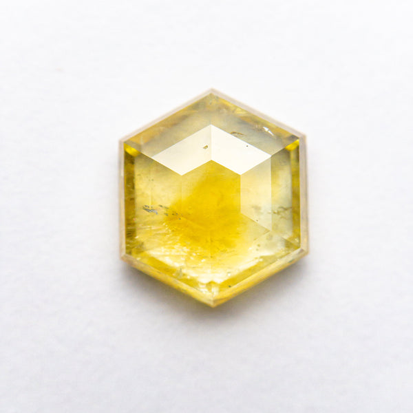 2.56ct 8.90x7.68x3.35mm Hexagon Rosecut Sapphire 21603-29